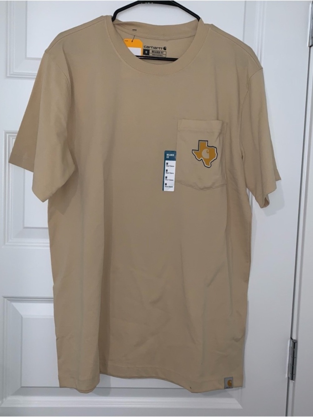 Carhartt Men's Short-Sleeve Pocket shirt Size M